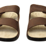 ECCO Mens Comfortable Leather 2nd Cozmo Slides Sandals