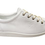 ECCO Womens Comfortable Leather Soft 2.0 Sneakers Shoes