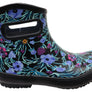 Bogs Womens Patch Ankle Boot Floral General Purpose Gumboots
