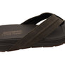 Skechers Mens Relaxed Fit Patino Marlee Extra Wide Fit Thongs Sandals