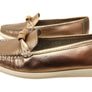 Andacco Shuttle Womens Comfortable Leather Loafers Made In Brazil