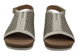 Opananken April Womens Comfortable Brazilian Leather Sandals