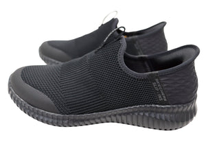 Skechers Womens Slip Ins Cessnock Gwynedd Slip Resistant Work Shoes