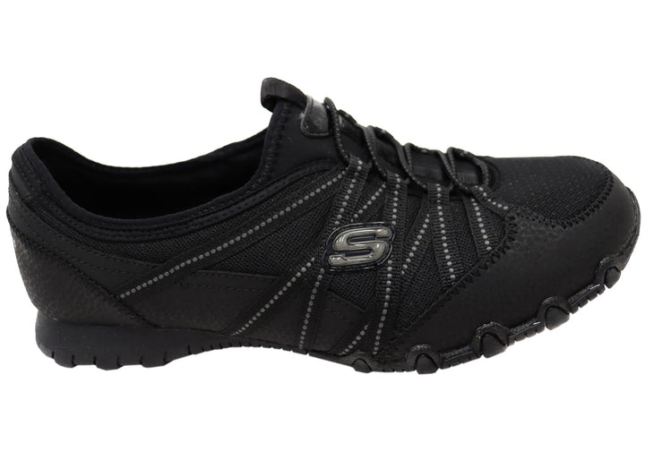 Skechers Womens Bikers Lite Relive Comfortable Wide Fit Shoes