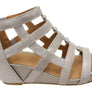 Sofft Rio II Womens Leather Wedge Sandals With Comfort Footbed