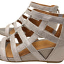 Sofft Rio II Womens Leather Wedge Sandals With Comfort Footbed