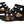 Sofft Rio II Womens Leather Wedge Sandals With Comfort Footbed