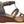 Sofft Gaige Womens Leather Wedge Sandals With Comfort Footbed