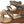 Sofft Gaige Womens Leather Wedge Sandals With Comfort Footbed