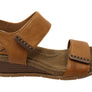 Sofft Verdi II Womens Leather Wedge Sandals With Comfort Footbed