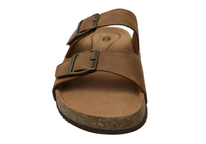 Scholl Orthaheel Beth Womens Comfortable Slides Sandals