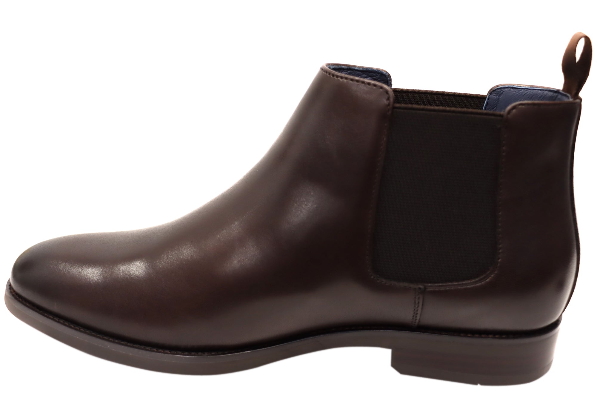 Florsheim Mens EEE Triple Wide Leather Ceduna Plain Toe Chelsea Boots