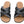 Usaflex Crescent Womens Comfort Leather Slides Sandals Made In Brazil