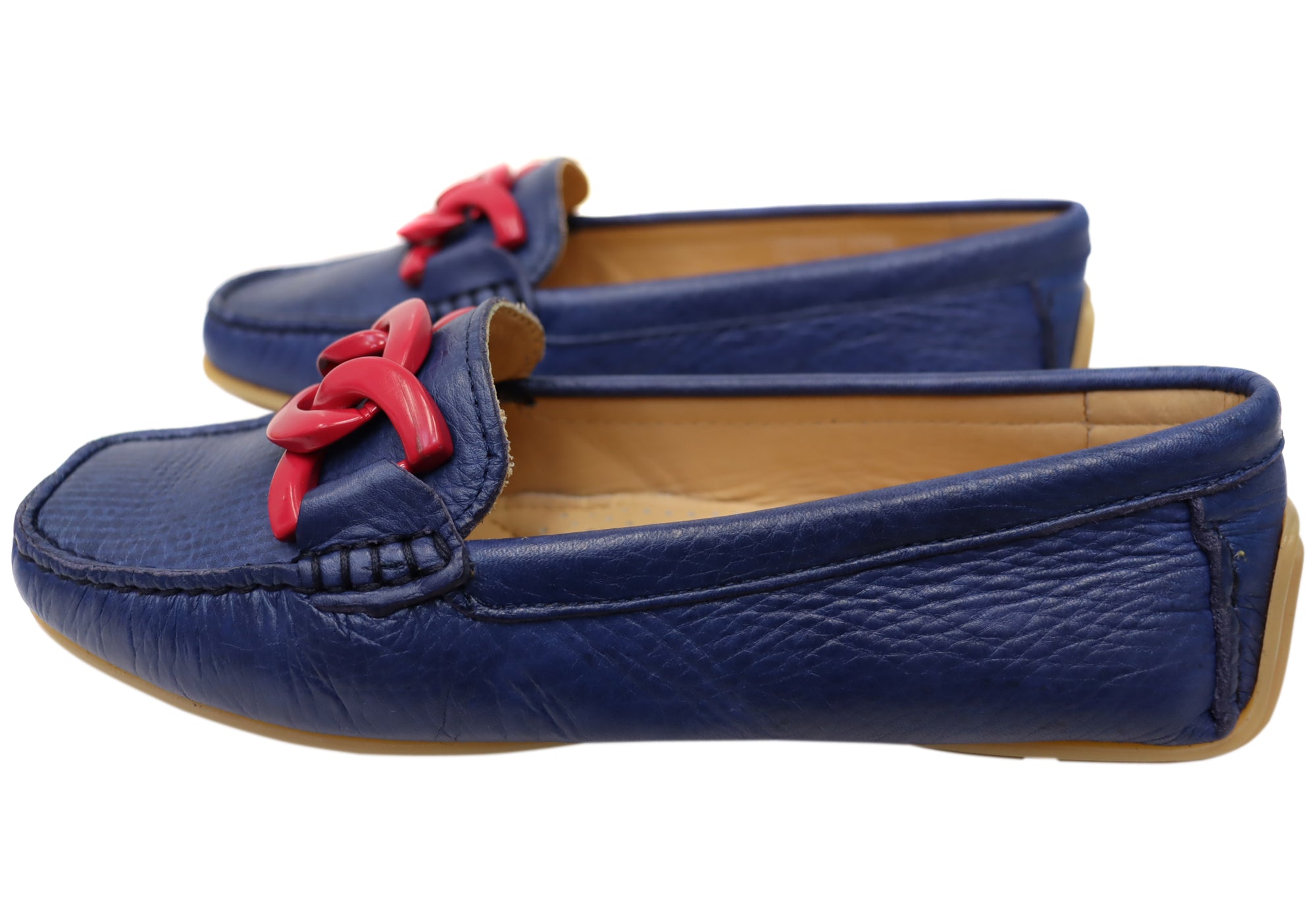 Savelli Emile Womens Comfortable Leather Loafer Shoes Made In Brazil