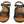 Scholl Orthaheel Jenna Womens Comfortable Leather Wedge Sandals