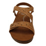 Scholl Orthaheel Jenna Womens Comfortable Leather Wedge Sandals