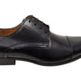 Florsheim Mens Clayton Cap Toe Derby EEE Wide Leather Dress Shoes