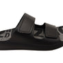 ECCO Mens Comfortable Leather 2nd Cozmo Slides Sandals