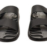 ECCO Mens Comfortable Leather 2nd Cozmo Slides Sandals
