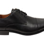 Florsheim Mens Cross Cap Toe Derby EE Extra Wide Leather Dress Shoes