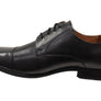 Florsheim Mens Cross Cap Toe Derby EE Extra Wide Leather Dress Shoes