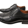 Florsheim Mens Cross Cap Toe Derby EE Extra Wide Leather Dress Shoes