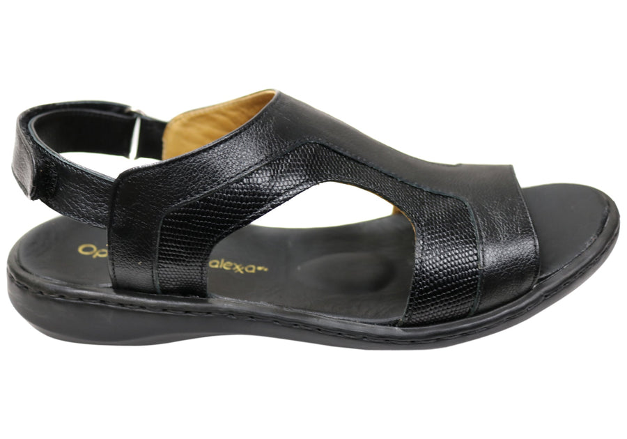 Opananken Dallas Womens Comfortable Brazilian Leather Sandals