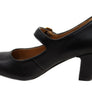 Sofft Leslie Womens Leather Mary Jane Heels With Comfort Footbed