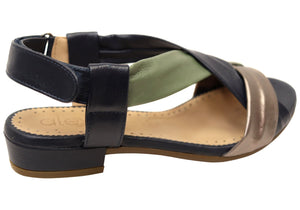 Opananken Janice Womens Comfortable Brazilian Leather Sandals