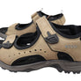 ECCO Mens Comfortable Leather Offroad Sandals