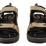 ECCO Mens Comfortable Leather Offroad Sandals