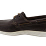 ECCO Mens Comfortable Leather S Lite Moc Boat Shoes