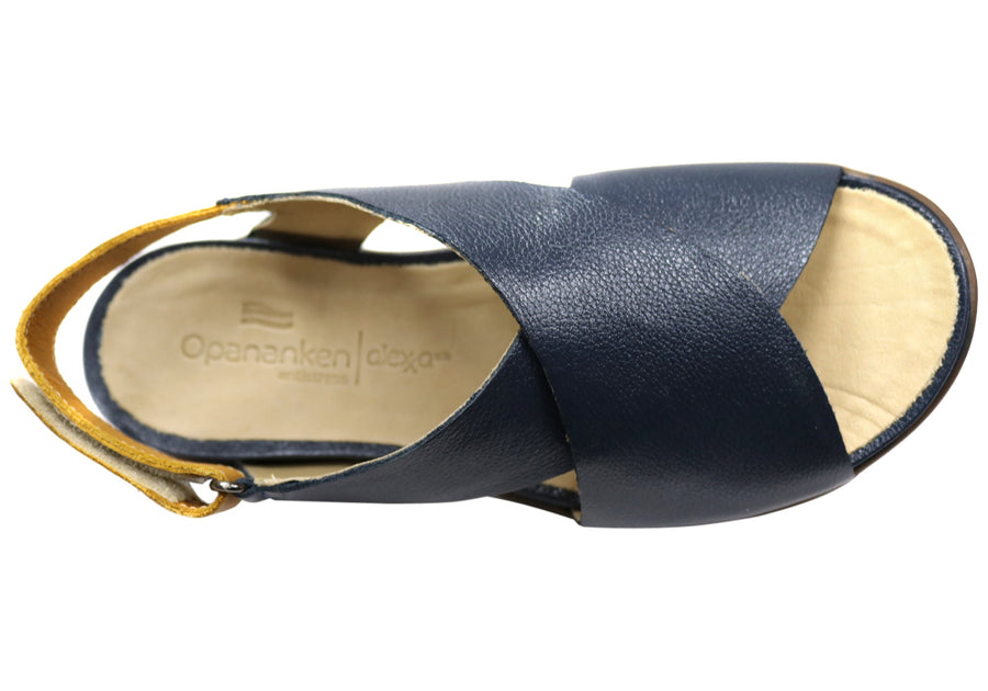 Opananken Coco Womens Comfortable Brazilian Leather Sandals