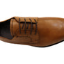 ECCO Mens Comfortable Leather Melbourne Lace Up Dress Shoes