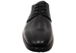 ECCO Mens Comfortable Leather Melbourne Lace Up Dress Shoes