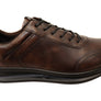 ECCO Mens Comfortable Leather Aquet Sneakers Shoes