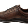 ECCO Mens Comfortable Leather Aquet Sneakers Shoes