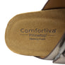 Comfortiva Gervaise Womens Comfort Footbed Wide Fit Leather Sandals