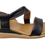 Comfortiva Marcy Womens Comfort Footbed Wide Fit Leather Sandals