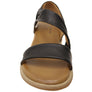 Comfortiva Marcy Womens Comfort Footbed Wide Fit Leather Sandals