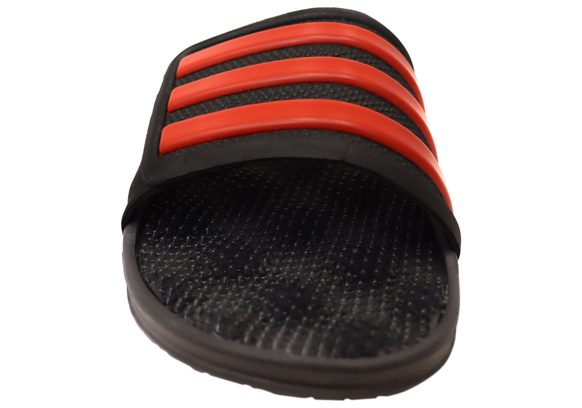 Adidas Mens Adissage 2.0 Stripes Comfortable Slides Sandals