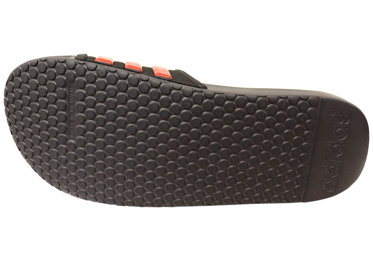 Adidas Mens Adissage 2.0 Stripes Comfortable Slides Sandals