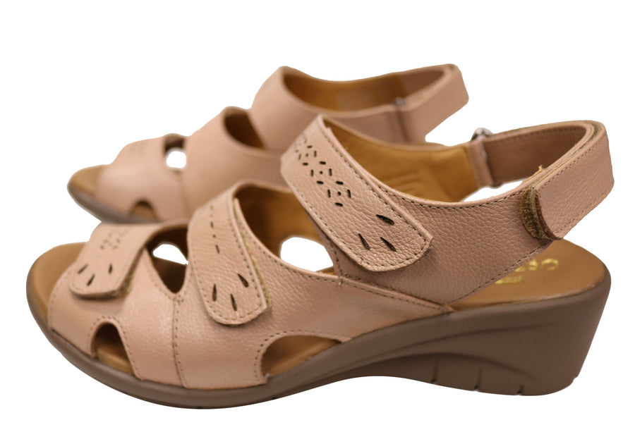 Opananken Katrina Womens Comfortable Brazilian Leather Sandals