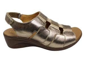 Opananken Hillary Womens Comfortable Brazilian Leather Sandals