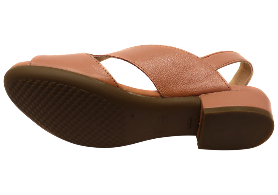 Opananken Baili Womens Comfortable Brazilian Leather Sandals