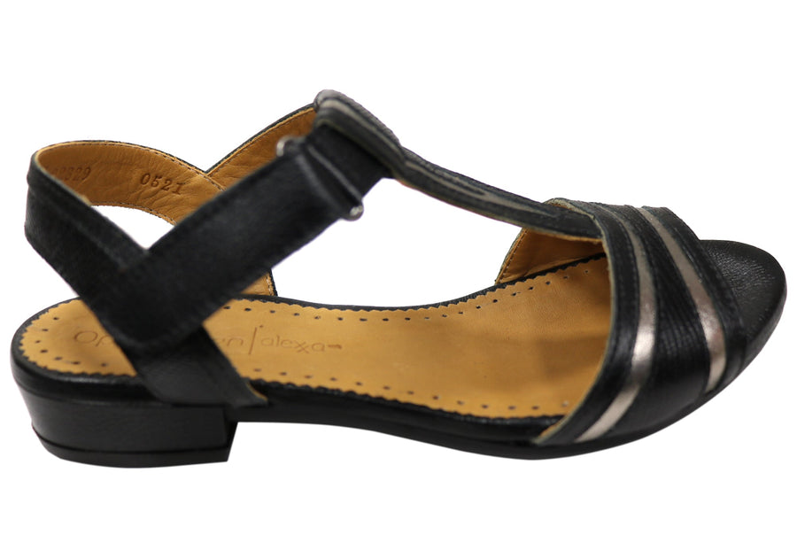 Opananken Tegan Womens Comfortable Brazilian Leather Sandals