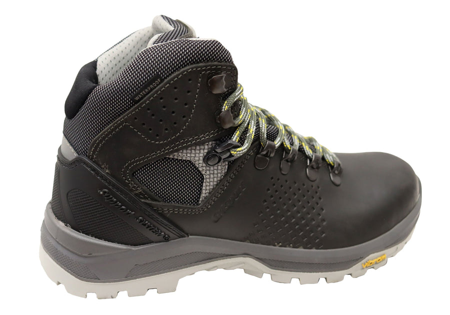 Grisport Womens Pinnacle Mid Hiking Waterproof Boots Made In Italy