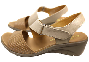 Opananken Helena Womens Comfortable Brazilian Leather Sandals