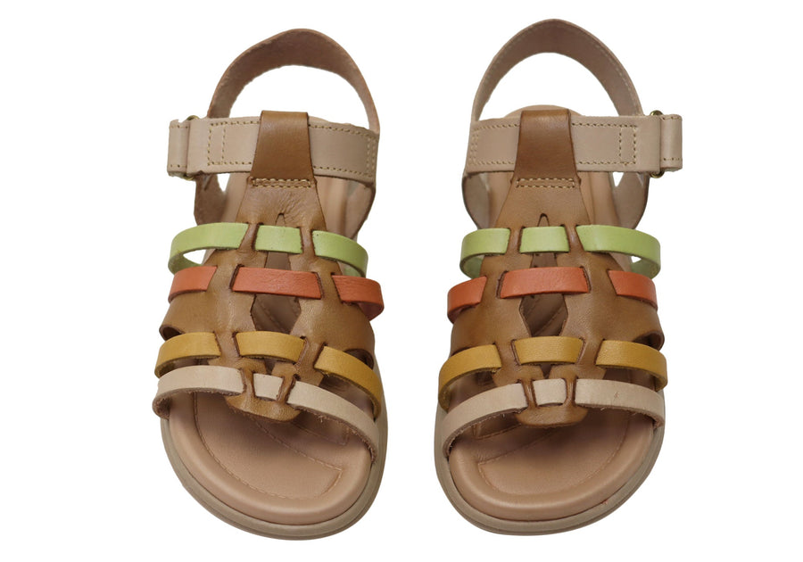 Pegada Eisha Womens Comfortable Leather Sandals Made In Brazil