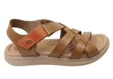 Pegada Gayle Womens Comfortable Leather Sandals Made In Brazil